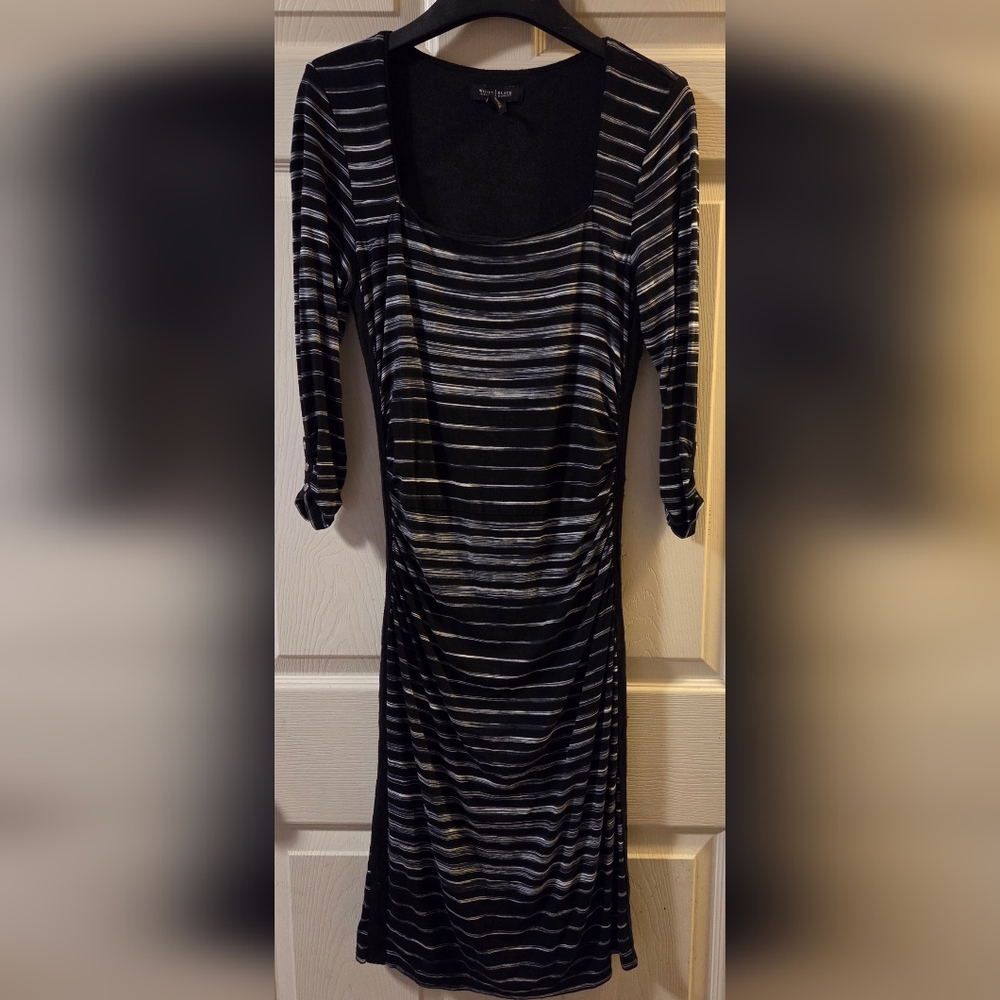 White House Black Market Super Comfy Stretchy Pull Over Lined Dress Size S
